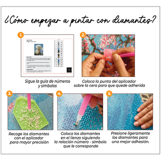 Kit Diamond Painting con bastidor 30x40 El principito II | WDF1612