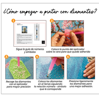 Kit Diamond Painting con bastidor 30x40 Sueño viajero | WDF1202