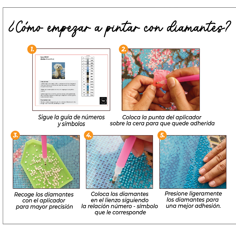 Kit Diamond Painting con bastidor 30x40 Sueño viajero | WDF1202