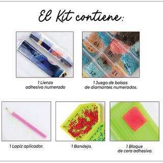 Kit Diamond Painting sin bastidor 35x45 Primavera en París |WD1019 