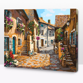 Kit Paint by number Paseo en Italia | WC1116