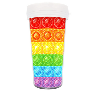 Kit Diamond Painting / Vaso Arcoiris | BZS22