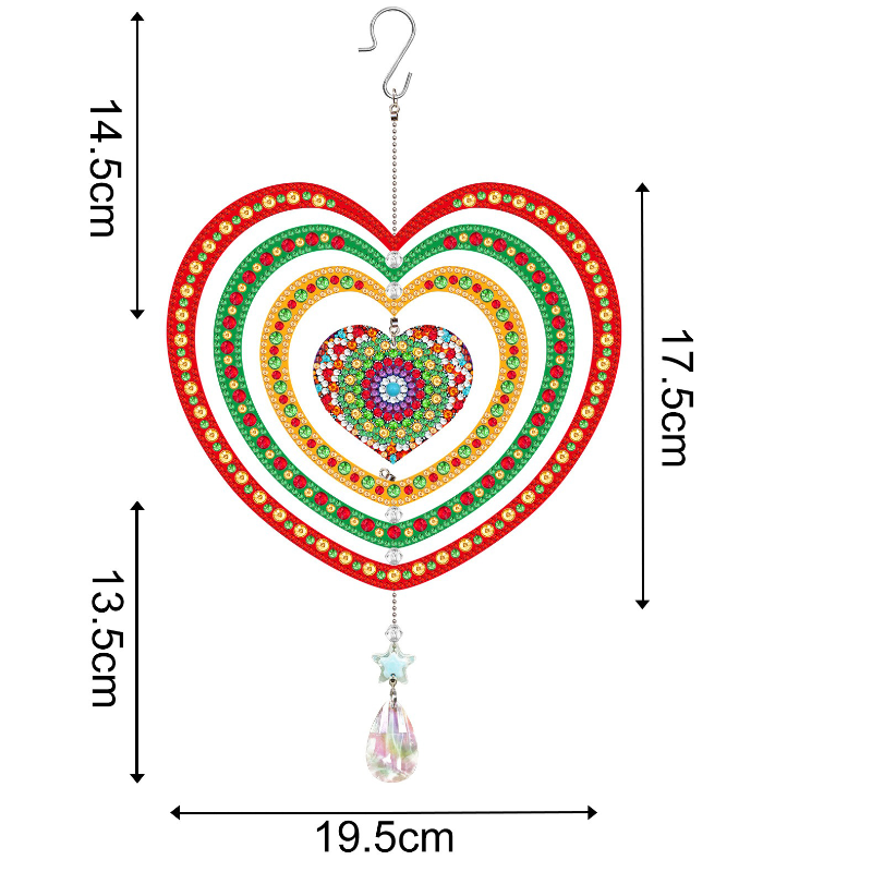 Kit Diamond Painting / Adorno colgante Amor brillante | PFL406 