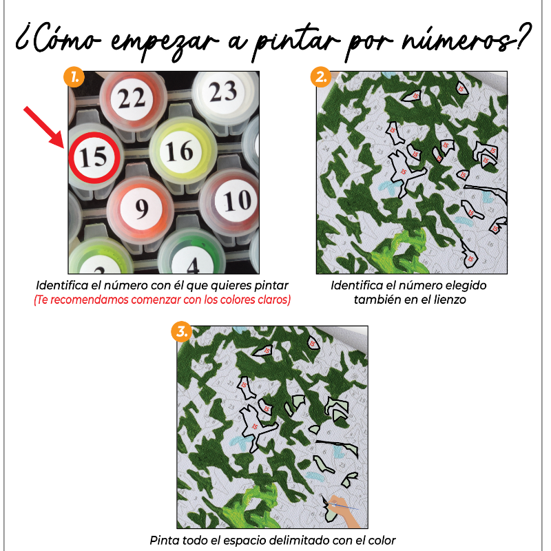 Kit Paint by numbers 50x65 Brindis al alma | WG5004