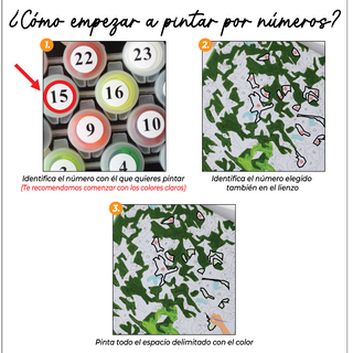 Kit Paint by numbers 30x40 Orgullo Lamine | WC7013