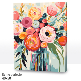 Kit Paint by numbers 40x50 Ramo perfecto| WC2567