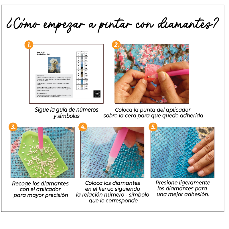 Kit Diamond Painting sin bastidor 35x45 Flow gatuno| WD1023 