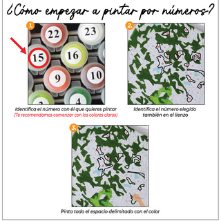 Kit Paint by numbers 30x40 Yoga Bobbie Goods | WC7019