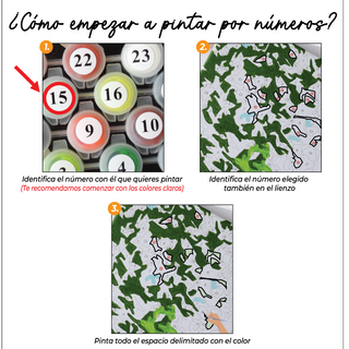 Kit Paint by numbers 40x50 Horizonte sereno | WC2557