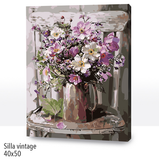 Kit Paint by numbers 40x50 Silla vintage II | WC1221