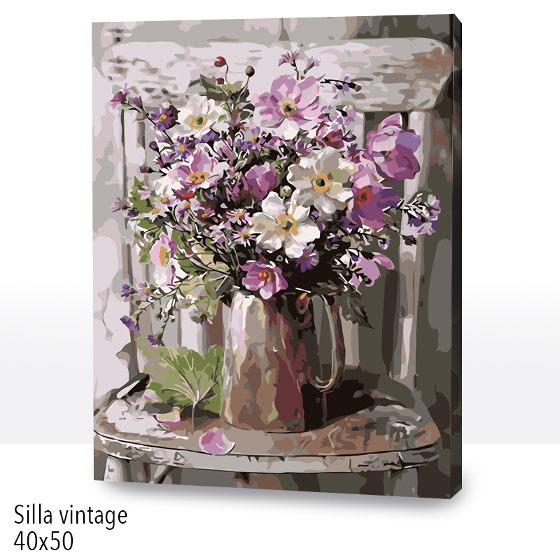 Kit Paint by numbers 40x50 Silla vintage II | WC1221