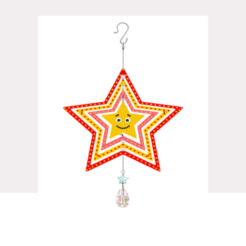 💎 Kit Creativo | Diamond Painting | Adorno colgante: Brillo alegre✨(Doble Cara)|PFL407✨NEW✨