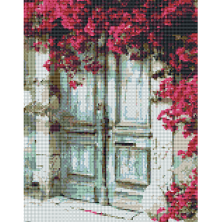 Kit Diamond Painting sin bastidor 35x45 Puerta al tiempo | WD1022