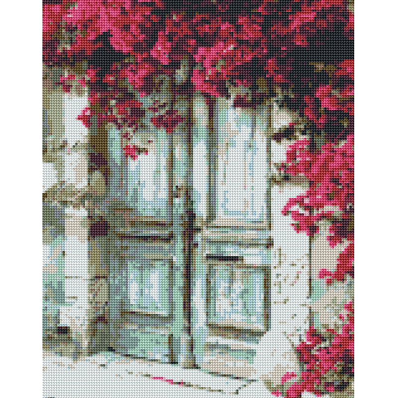 Kit Diamond Painting sin bastidor 35x45 Puerta al tiempo | WD1022