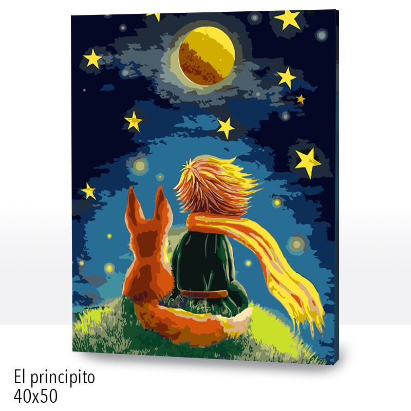 Kit Paint by numbers 40x50 El Principito | WC1244 