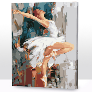 Kit Paint by numbers 50x65 Bailarina moderna | WG3744