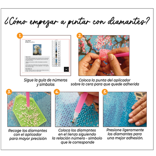 Kit Diamond Painting sin bastidor 35x45 Mariposa viva | WD1025