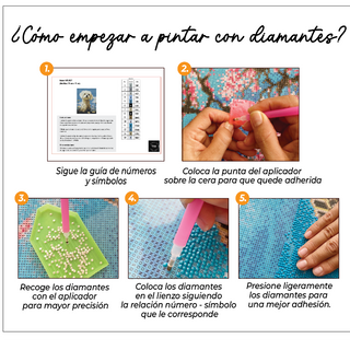 Kit Diamond Painting con bastidor 30x40 Sueño floral | WDF1615 