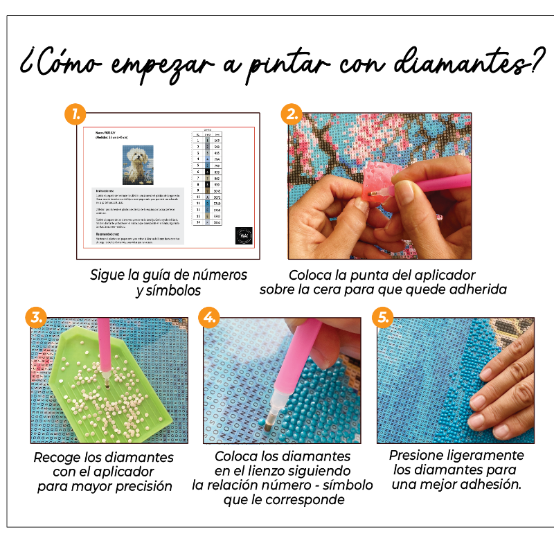 Kit Diamond Painting con bastidor 30x40 Arrecife radiante | WDF1604