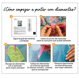 Kit Diamond Painting sin bastidor 35x45 Fuerza indomable | WD1024 