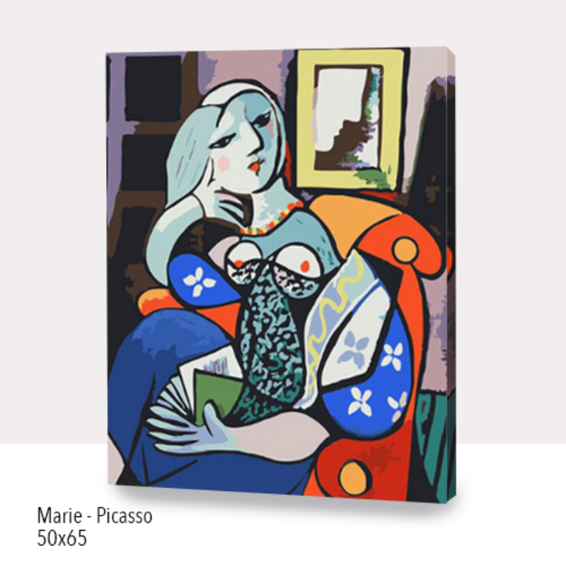 Kit Paint by numbers 50x65 Marie - Picasso | WG3225