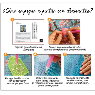 Kit Diamond Painting con bastidor 30x40 Ga-Tito smart |WDF1203