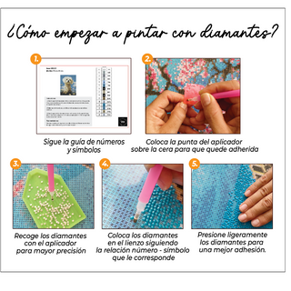 Kit Diamond Painting con bastidor 30x40 BT21 | WDF1608