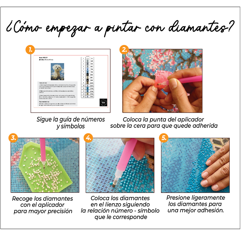 Kit Diamond Painting con bastidor 30x40 BT21 | WDF1608