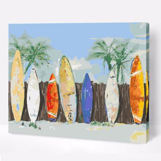 Kit Paint by number Tablas de surf | WC6718	