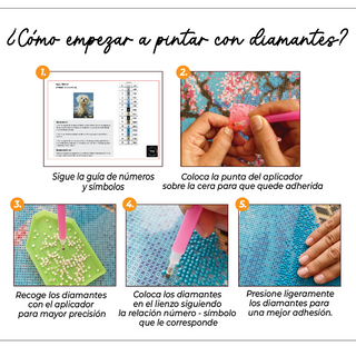 Kit Diamond Painting con bastidor 30x40 Lamine futuro | WDF1210