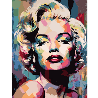 Kit Paint by numbers 50x65 Marilyn III | WG2300