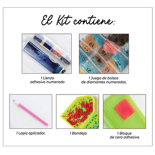 Kit Diamond Painting sin bastidor 35x45 Paseo en otoño | WD1606 