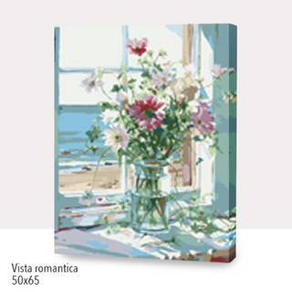 🎨Kit Paint by numbers con bastidor 50x65cm: Vista romántica | WG0326✨ NEW✨