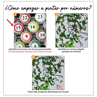 Kit Paint by numbers 50x65 San Marcos| WG1506