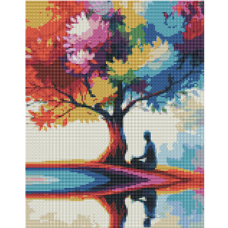 Kit Diamond Painting sin bastidor 35x45: Raíces del alma | WD1020