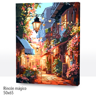 Kit Paint by numbers 50x65 Rincón mágico | WG2503