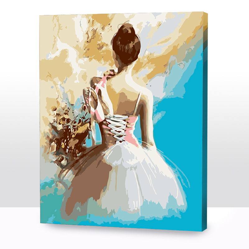 Kit Paint by number Ballet | WG1501 Large Image