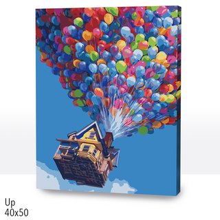 Kit Paint by numbers 40x50 Up | WC1219