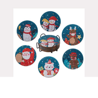💎Kit Creativo | Diamond Painting | Posavasos: Navidad✨ | DPC405✨NEW✨