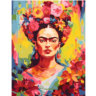 Kit Paint by numbers 50x65 Frida IV | WG2301