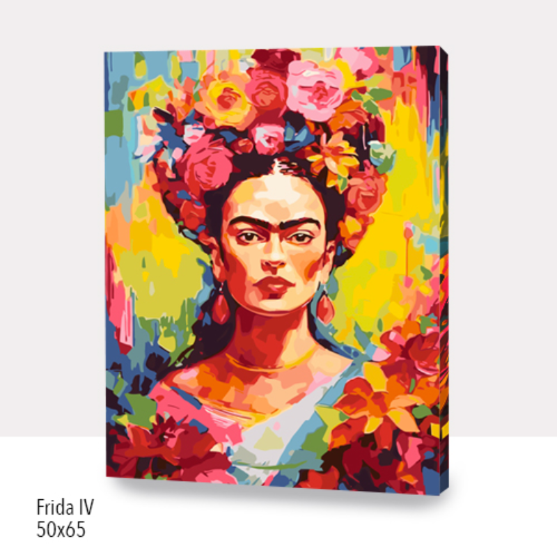 Kit Paint by numbers 50x65 Frida IV | WG2301