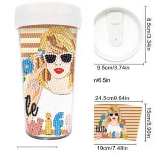 Kit Diamond Painting / Vaso Diva Urbana| BZS36