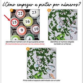 Kit Paint by numbers 30X40 Amigo fiel | WC7016