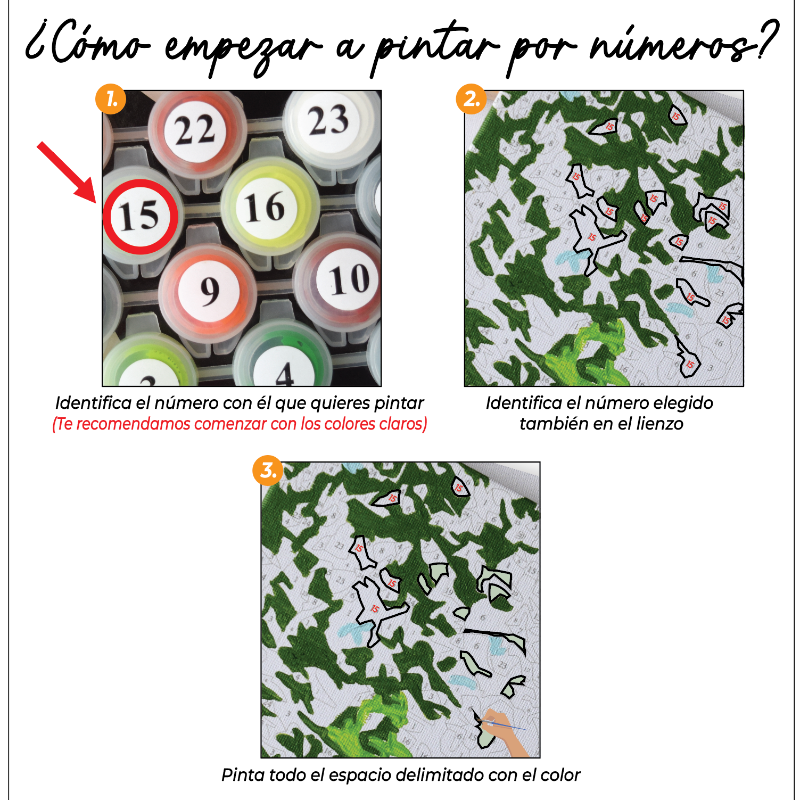 Kit Paint by numbers 30X40 Amigo fiel | WC7016