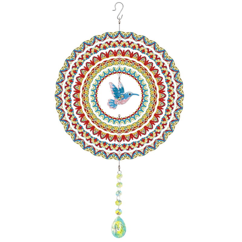 💎 Kit Creativo | Diamond Painting | Adorno colgante: Colibrí radiante✨(Doble cara) | PFL602
