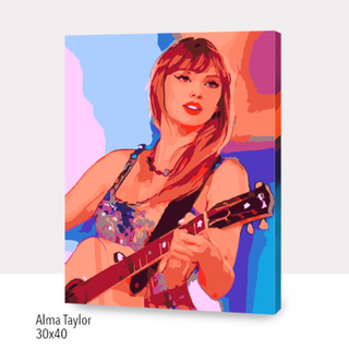 Kit Paint by numbers 30x40 Alma Taylor | WC7008