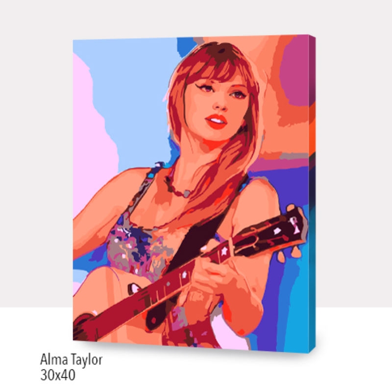 Kit Paint by numbers 30x40 Alma Taylor | WC7008