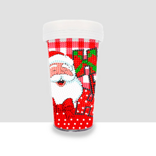 💎Kit Creativo | Diamond Painting | Vaso: Mágia navideña| BZS26✨NEW✨