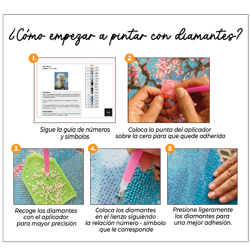 Kit Diamond Painting sin bastidor 35x45 Noche estrellada - Van Gogh | WD1912