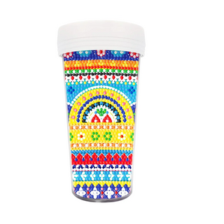 Kit Diamond Painting / Vaso Étnico | BZS13 